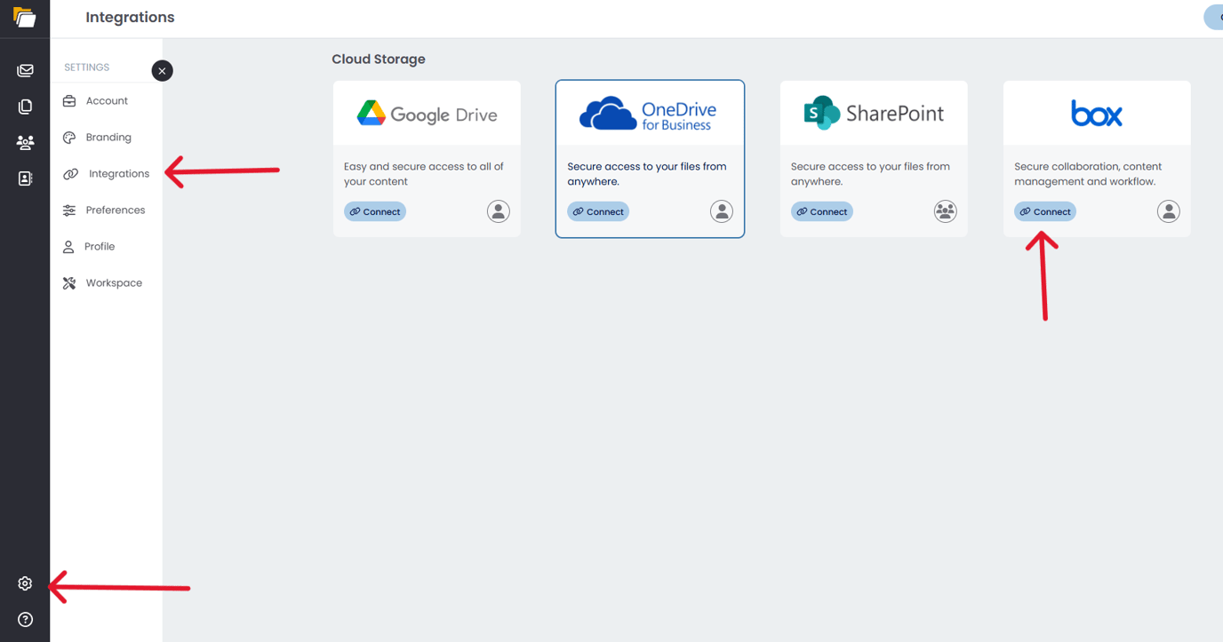 Integrating Cloud Sync with Box