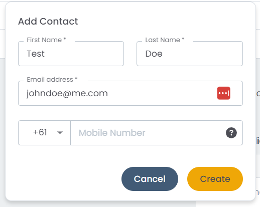 Creating And Sending An Invite Creating And Sending An Invite